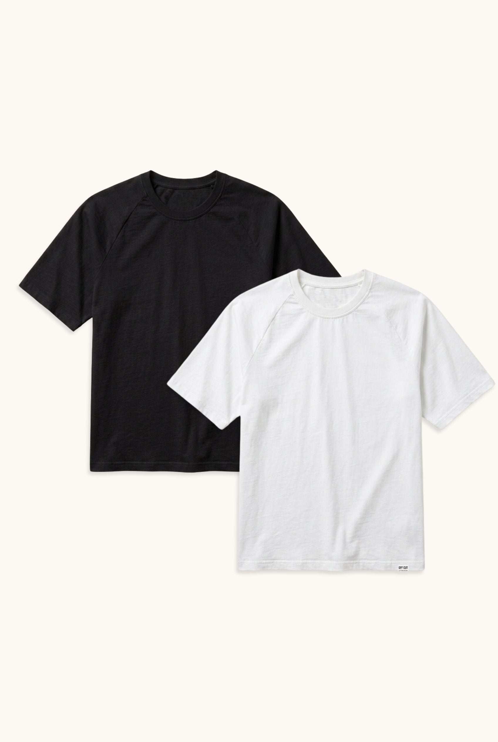 The Relaxed Raglan Tee (2-Pack)